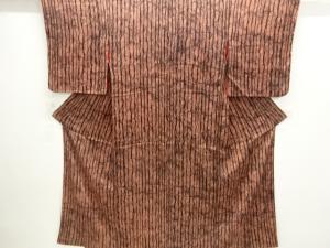 大正ロマン　変わり縞模様着物